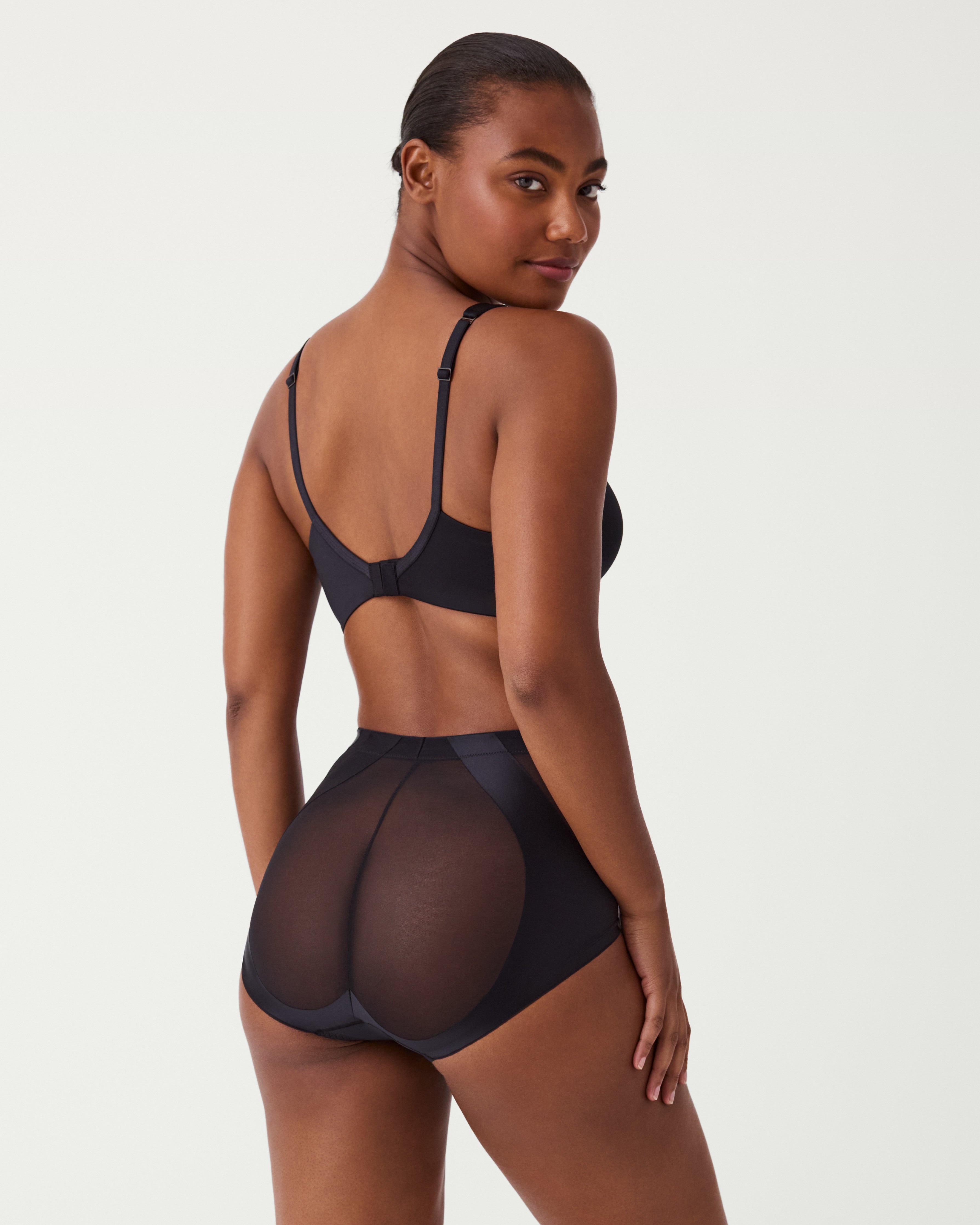 SPANX Shape Booty Lifting Briefs - High Waisted Butt Lifting Underwear for Women | Perfect for Workout, Yoga & Everyday Wear