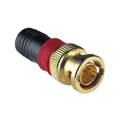 RG6 Direct Burial HD-SDI 75 Ohm Coaxial Cable - 150ft with BNC Compression Connectors | UV Resistant, Gel Filled Shielded for Indoor & Outdoor Use | Perfect for CCTV, Security Systems & Broadcast Applications