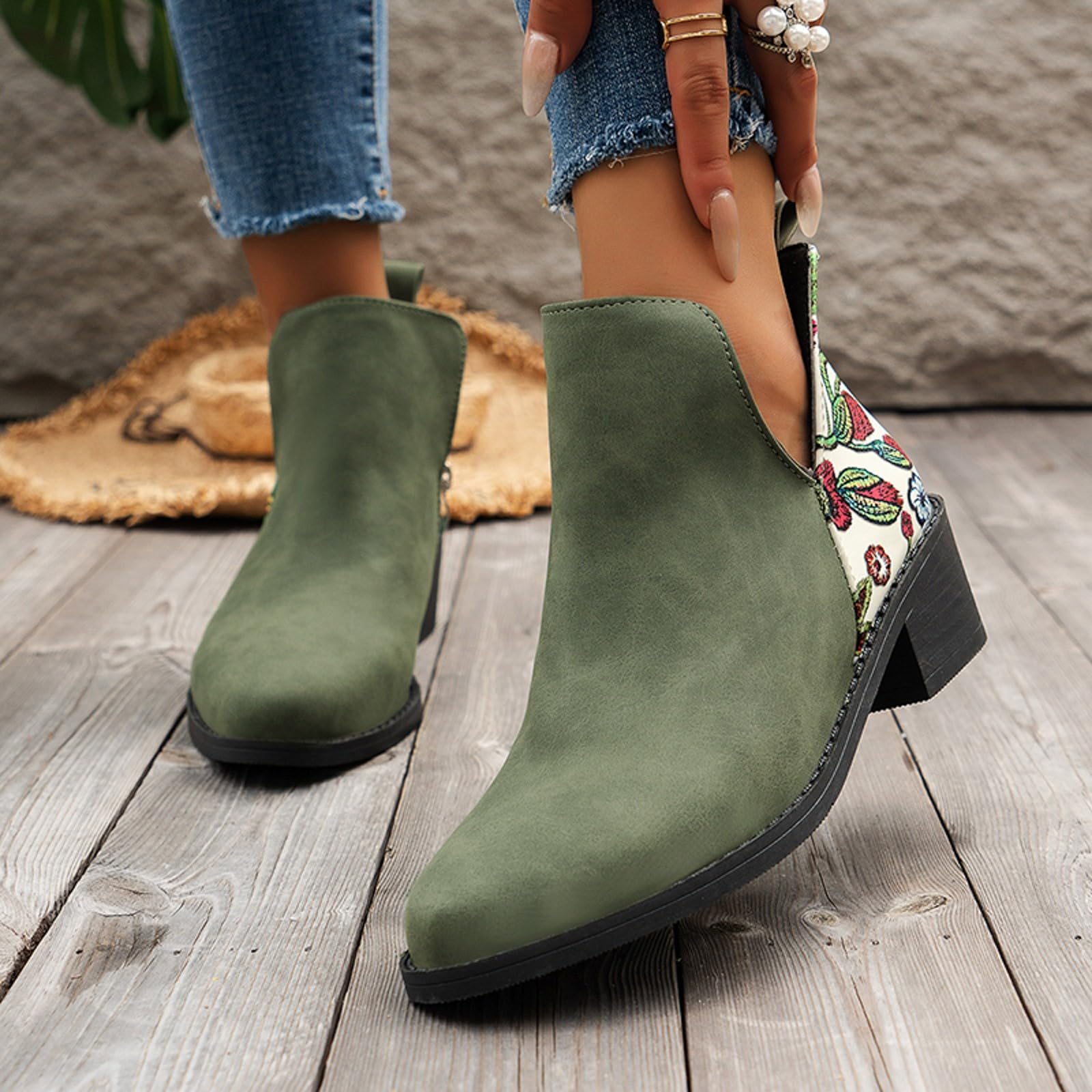 WILLBEST Women's Waterproof Rain Boots & Winter Snow Boots - Lace Up Ankle Boots with Glitter & Patent Black Finish - Perfect for Outdoor Activities, Gym Workouts & Fashion Streetwear