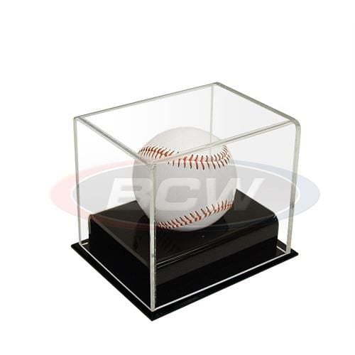 BCW Acrylic Baseball Display Case - Clear Protective Case for Baseball Collectibles & Memorabilia - Perfect for Showcasing Autographed Balls, Game-Used Items & Trophy Displays