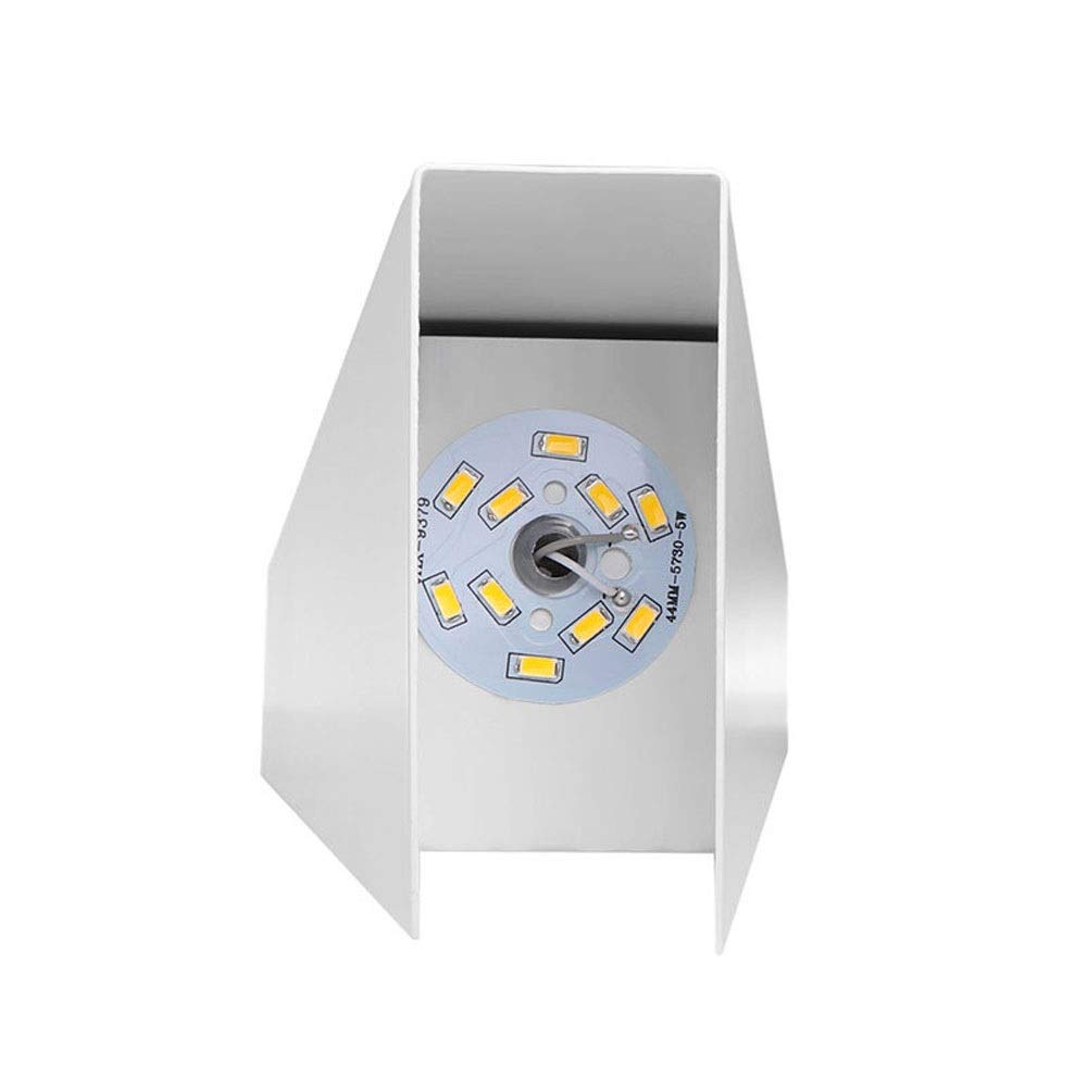 Modern LED Wall Mounted Light Fixture - Indoor Wall Lamp for Bedroom, Bathroom, Kitchen & Living Room - Energy Saving Reading Light with Simple Design - Perfect for Home, Office and Cafe Lighting