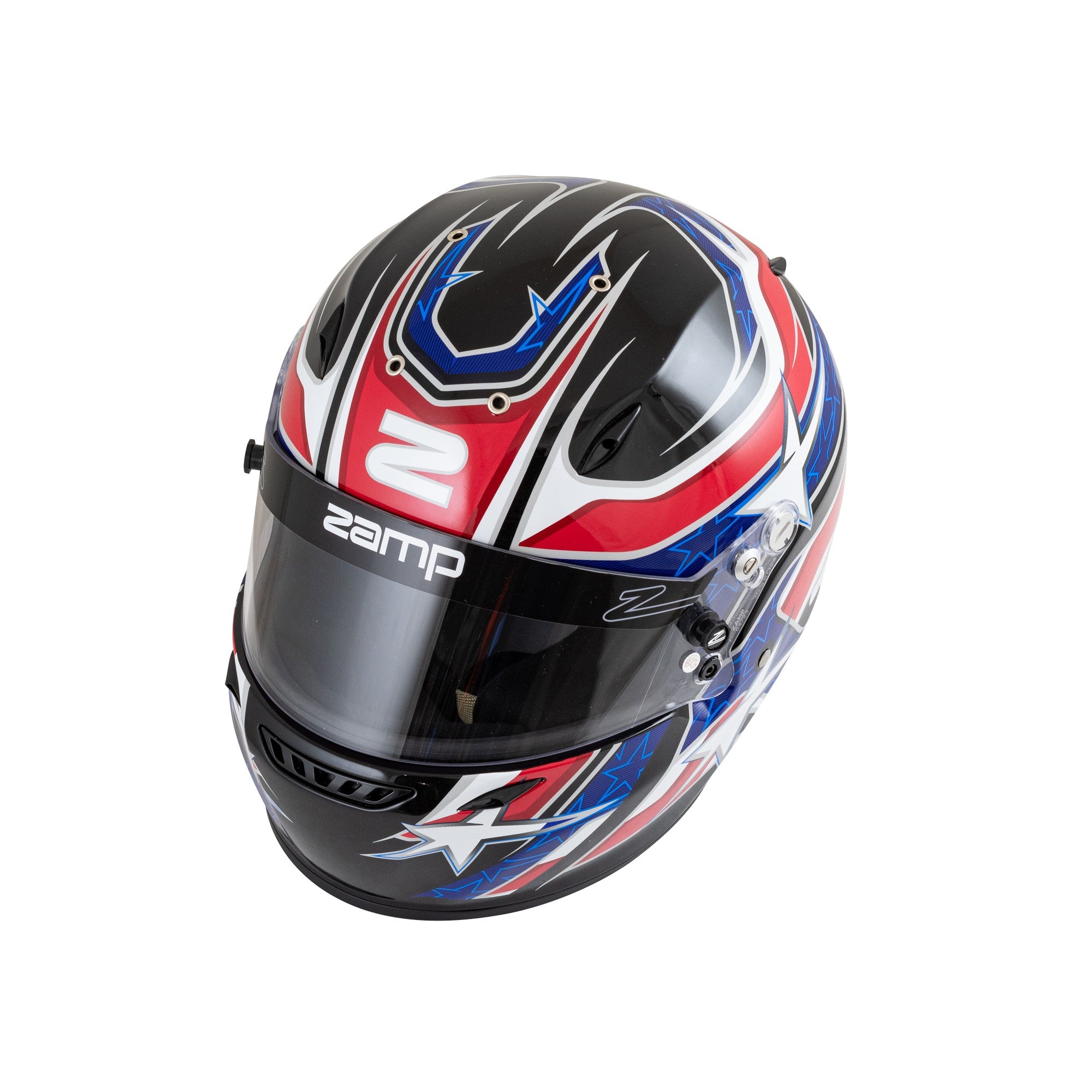 Zamp ZR 72 Graphic Racing Helmet - FIA8859-2015 & Snell SA2020 Certified - Made in Italy - Perfect for Motorsports, Track Days & High-Speed Racing