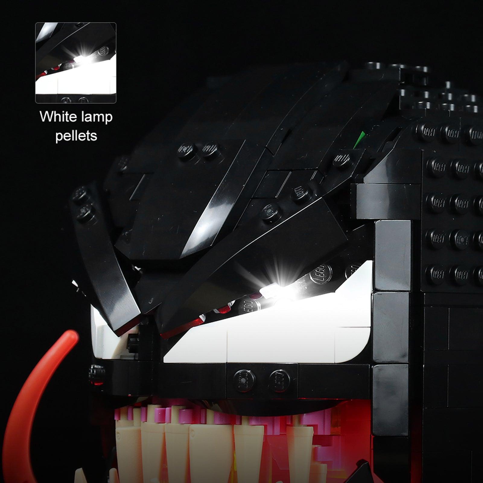 Lego Marvel Venom 76187 Light Kit - LED Lighting Set for Lego Building Blocks - Perfect for Home Decoration, Gifts, and Display