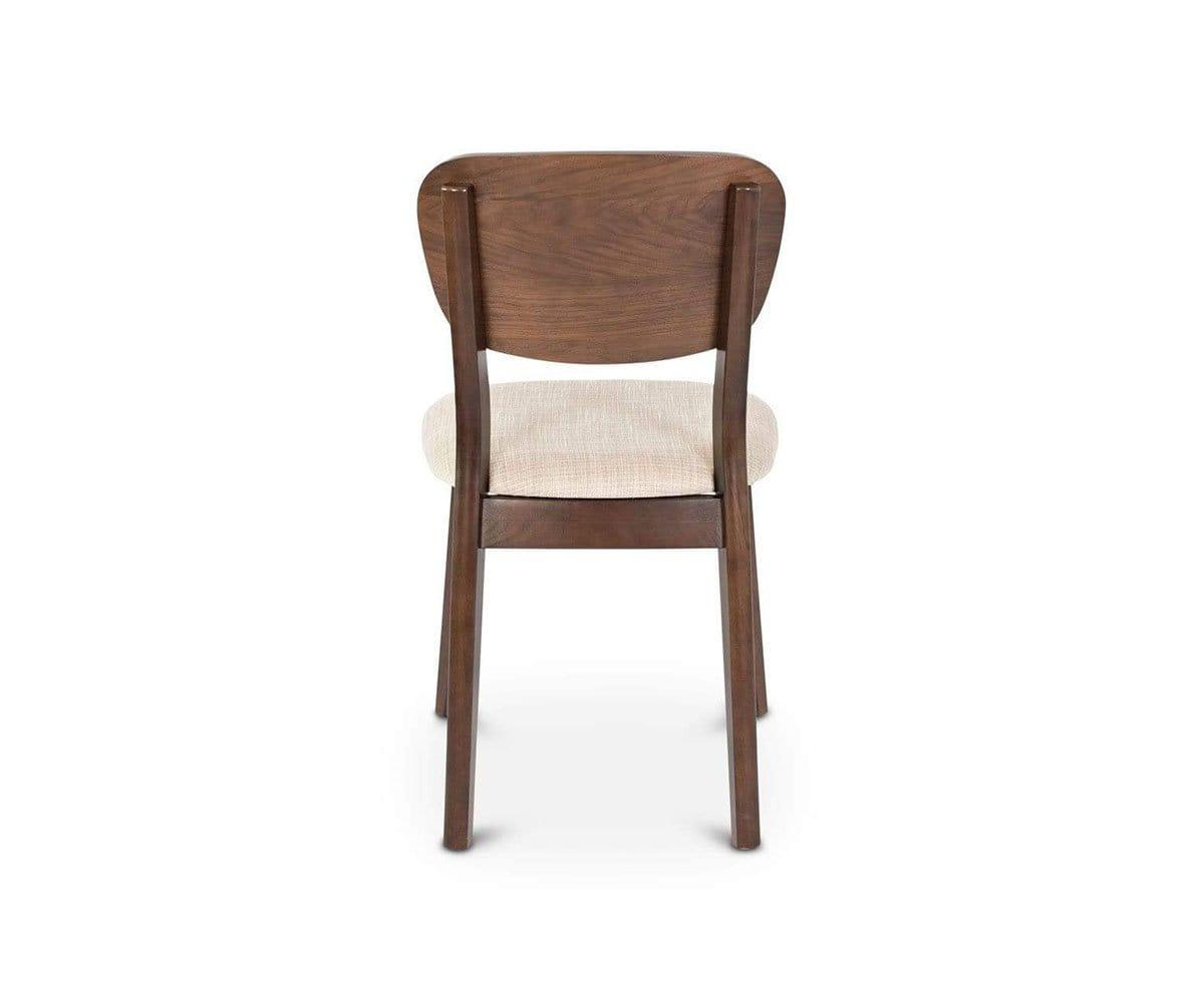 Juneau Dining Chair - Modern Wooden Kitchen Chairs with Cushion, Set of 2 - Perfect for Dining Room, Kitchen, Breakfast Nook & Home Decor