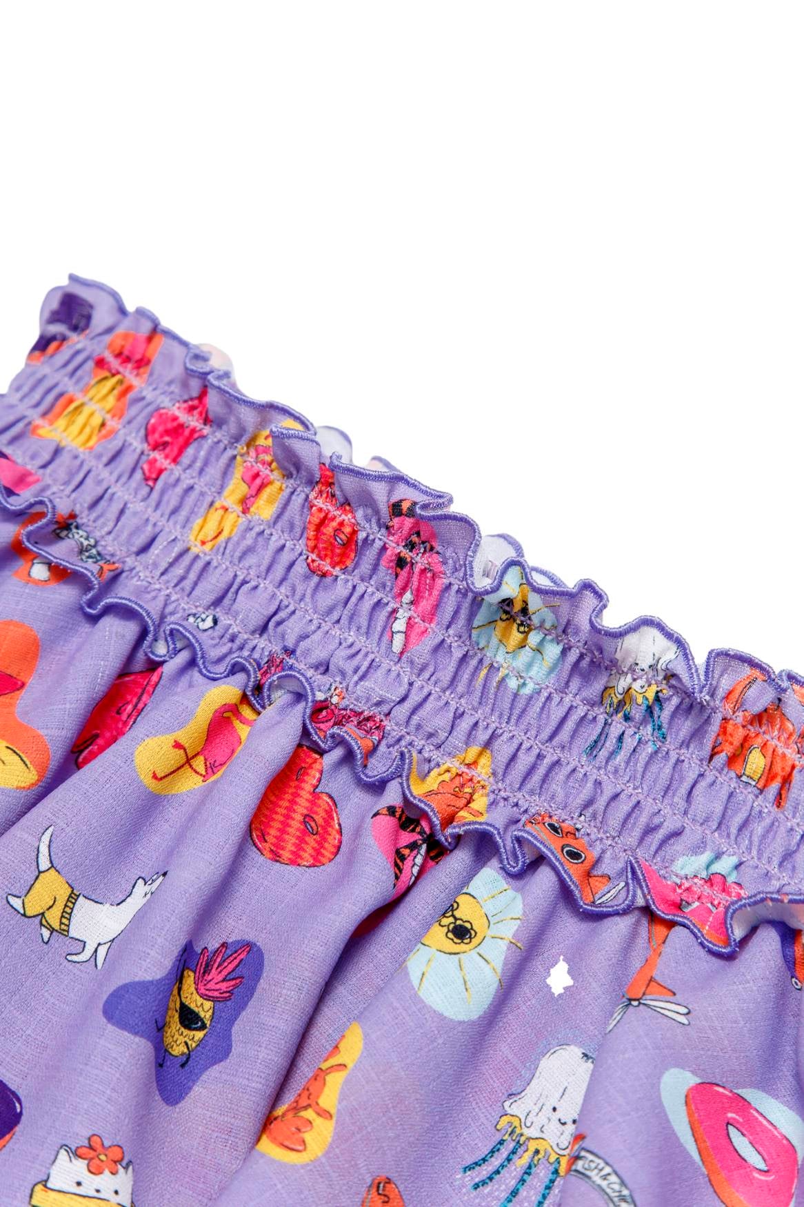 Kavi Girls' Skirt for Kids - Soft & Comfortable Cotton Skirt for Toddler & Little Girls - Perfect for School, Playdates & Special Occasions