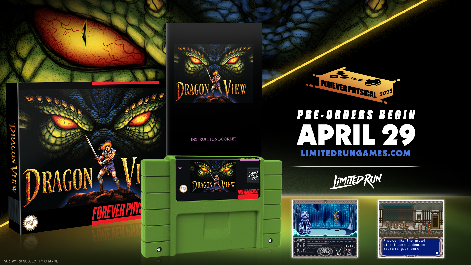 Dragon View SNES Game - Classic Action RPG Adventure for Super Nintendo - Perfect for Retro Gaming Enthusiasts & Collectors
