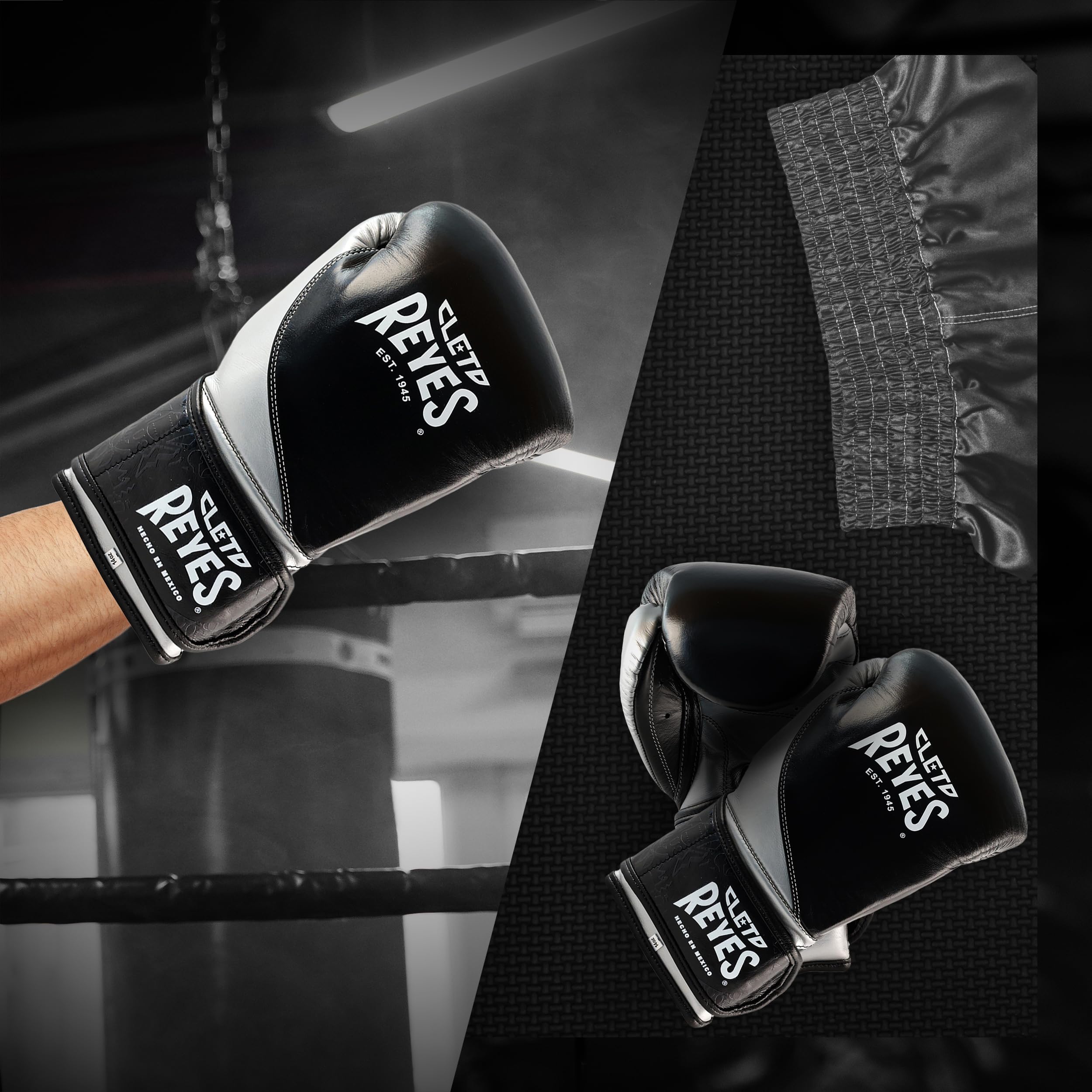 CLETO REYES High Precision Boxing Gloves - Professional Hook & Loop Closure Training Gloves for Men & Women - Perfect for Heavy Bag Workouts, Sparring & MMA Training