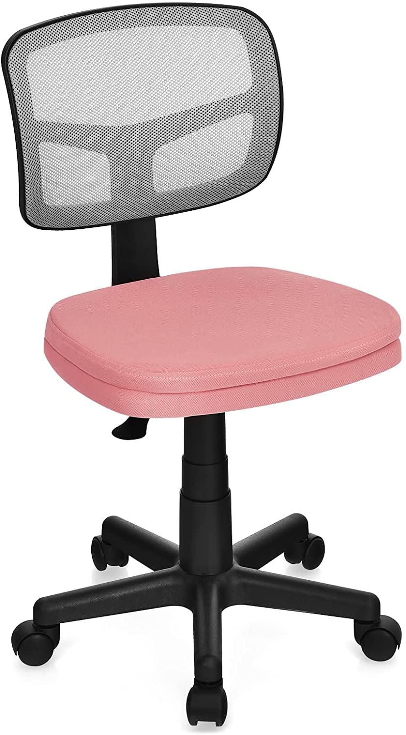 LUARANE Kids Desk Chair - Adjustable Height Low Back Office Chair with Ergonomic Y-Shaped Support for Children's Study & Gaming - Perfect for Bedroom, Living Room & Kids Room