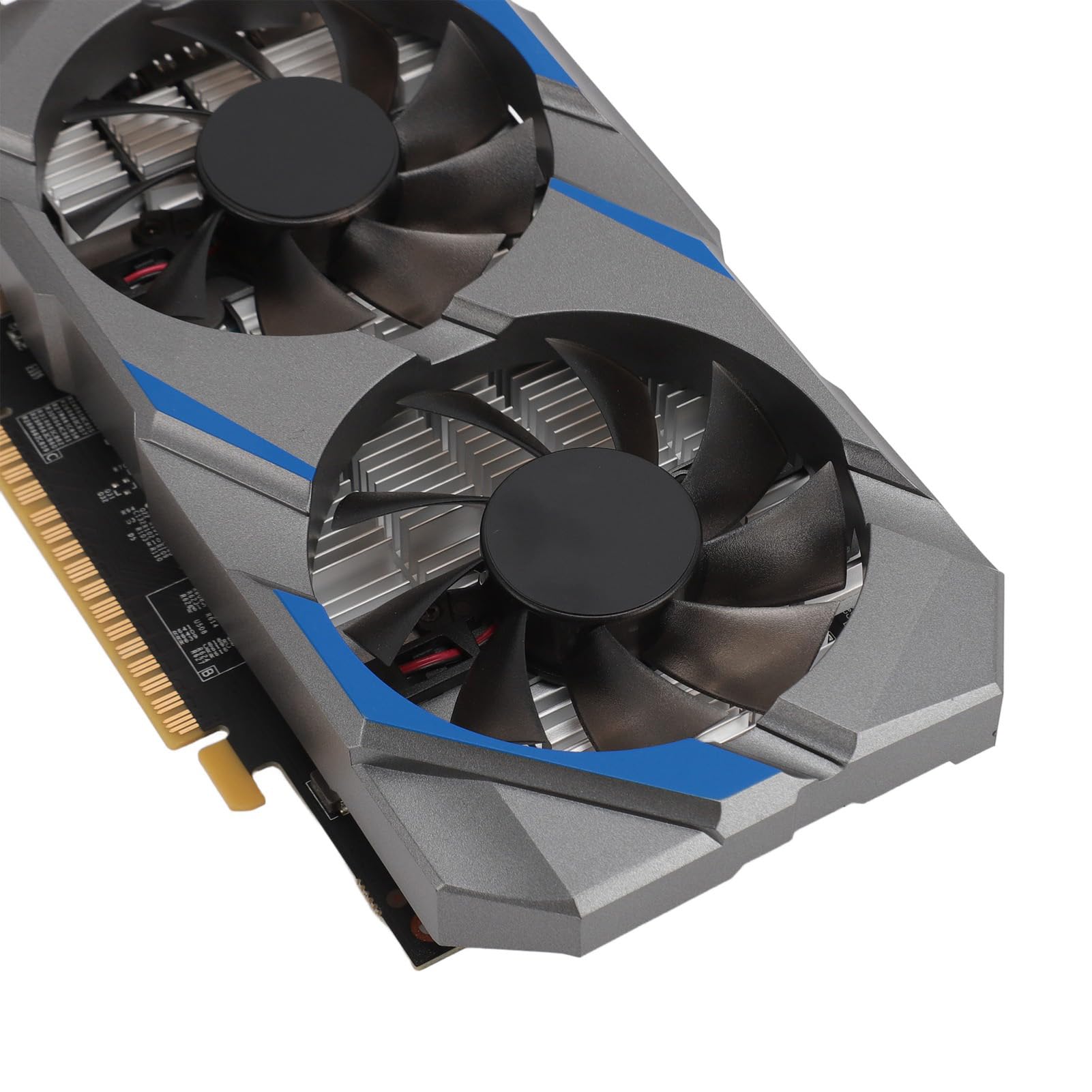 ASHATA GTX 1050 Ti 4GB GDDR5 128-bit Gaming Graphics Card with Dual Fan Cooling - PCI Express 2.0 x16, DirectX 12 Support, 2560x1600 Resolution - Perfect for PC Gaming, Video Editing & 3D Rendering