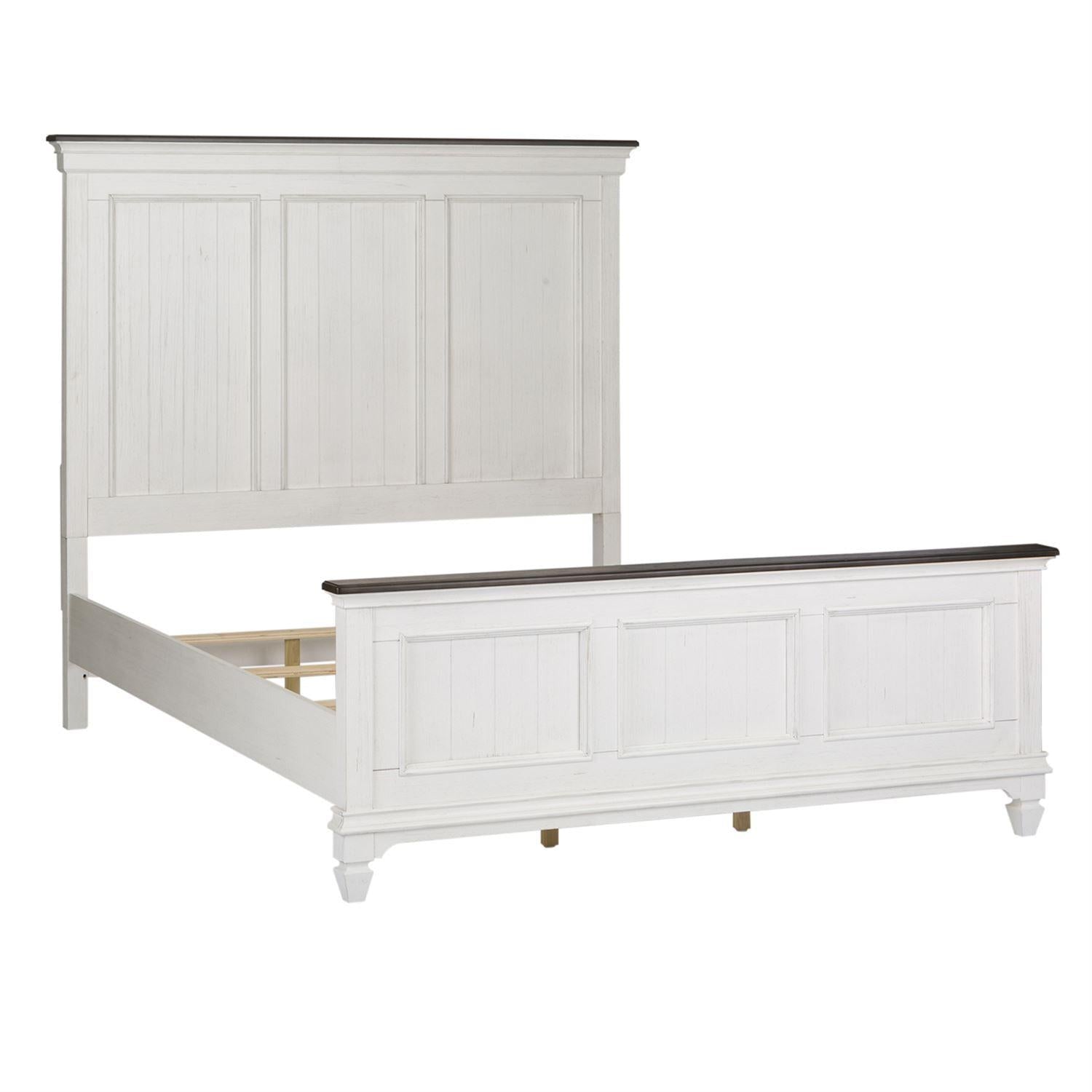 Allyson Park Queen Bedroom Set - Modern Bed Frame, Nightstand & Dresser - Perfect for Master Bedroom, Guest Room & Small Space Decor