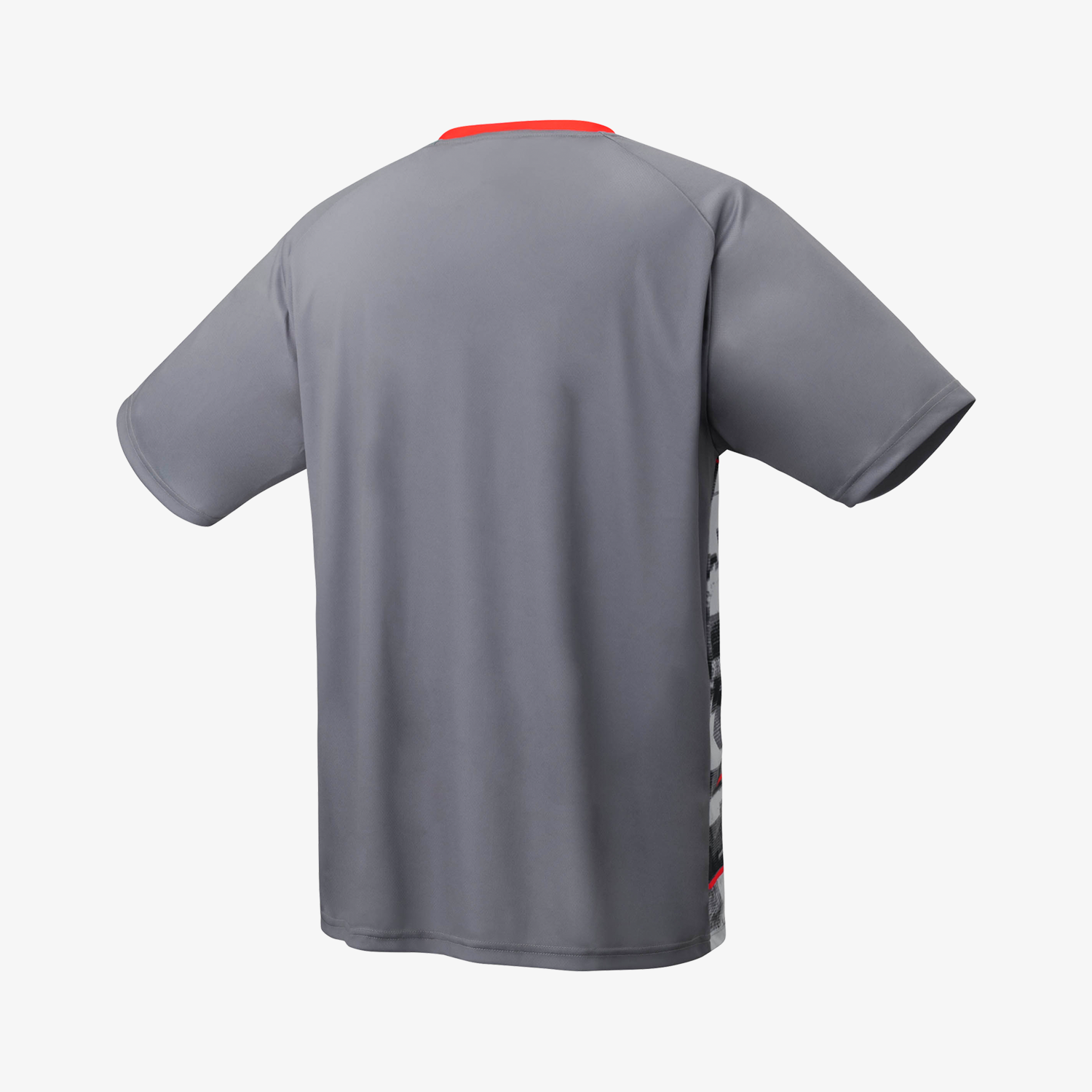 Yonex YM0034 Men's Crew Neck T-Shirt - Gray | Comfortable & Breathable Activewear for Tennis, Gym & Casual Wear