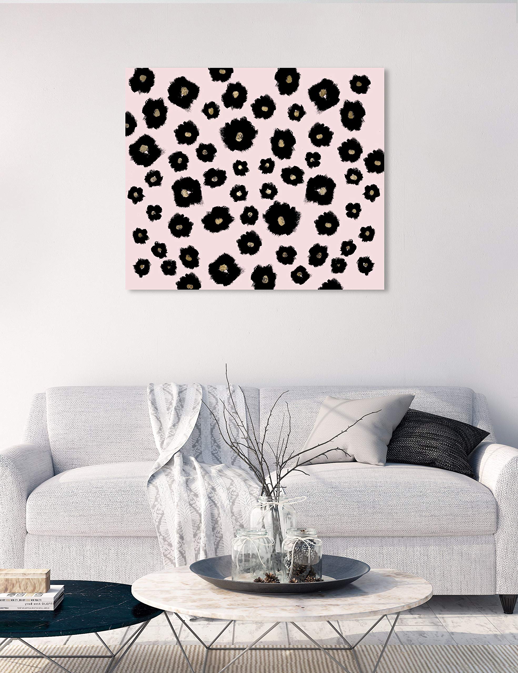 Abstract Wall Art Canvas Prints 'Soft Garden' by Oliver Gal Artist Co. - 36
