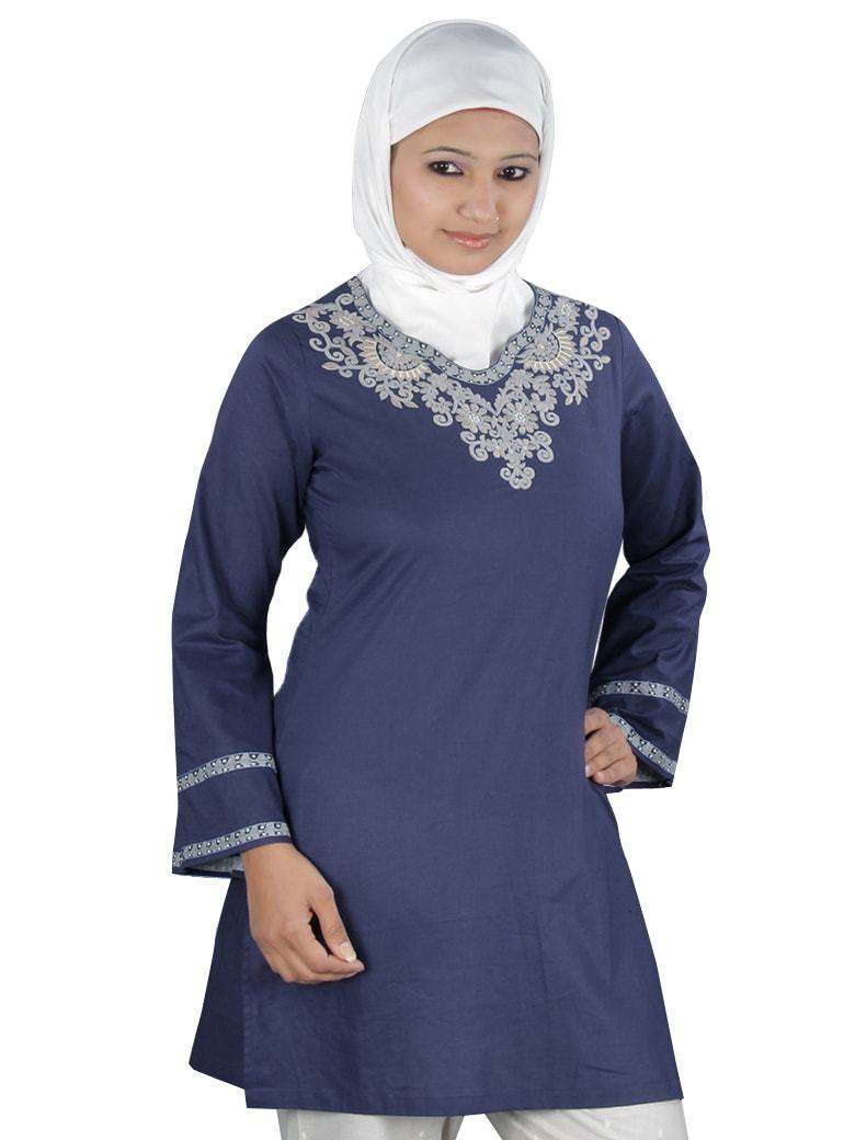 Arfa Tunic Women's Casual Loose Fit Blouse - Perfect for Office Wear, Weekend Outfits & Summer Vacation