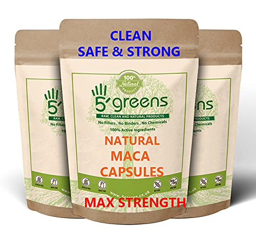 Premium Maca Root 6000mg (120 Capsules) - Maximum Strength Peruvian Maca Supplement with 0.6% Macamides & Macaenes - Natural Energy Booster, Hormone Balance & Libido Support for Men & Women - Perfect for Workout Recovery & Stress Relief