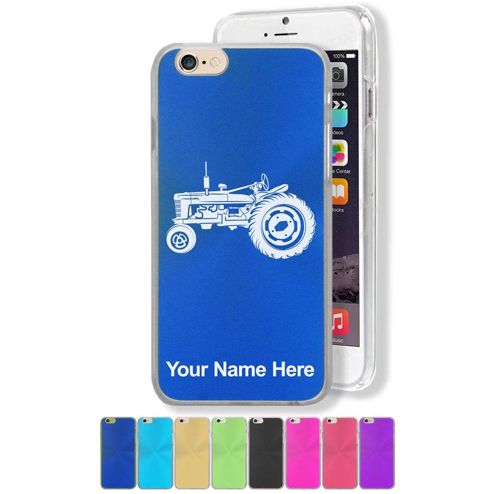 iPhone 6 & 6s Case with Old Farm Tractor Design - Personalized Engraving Included - Durable Protective Cover for Everyday Use & Outdoor Activities