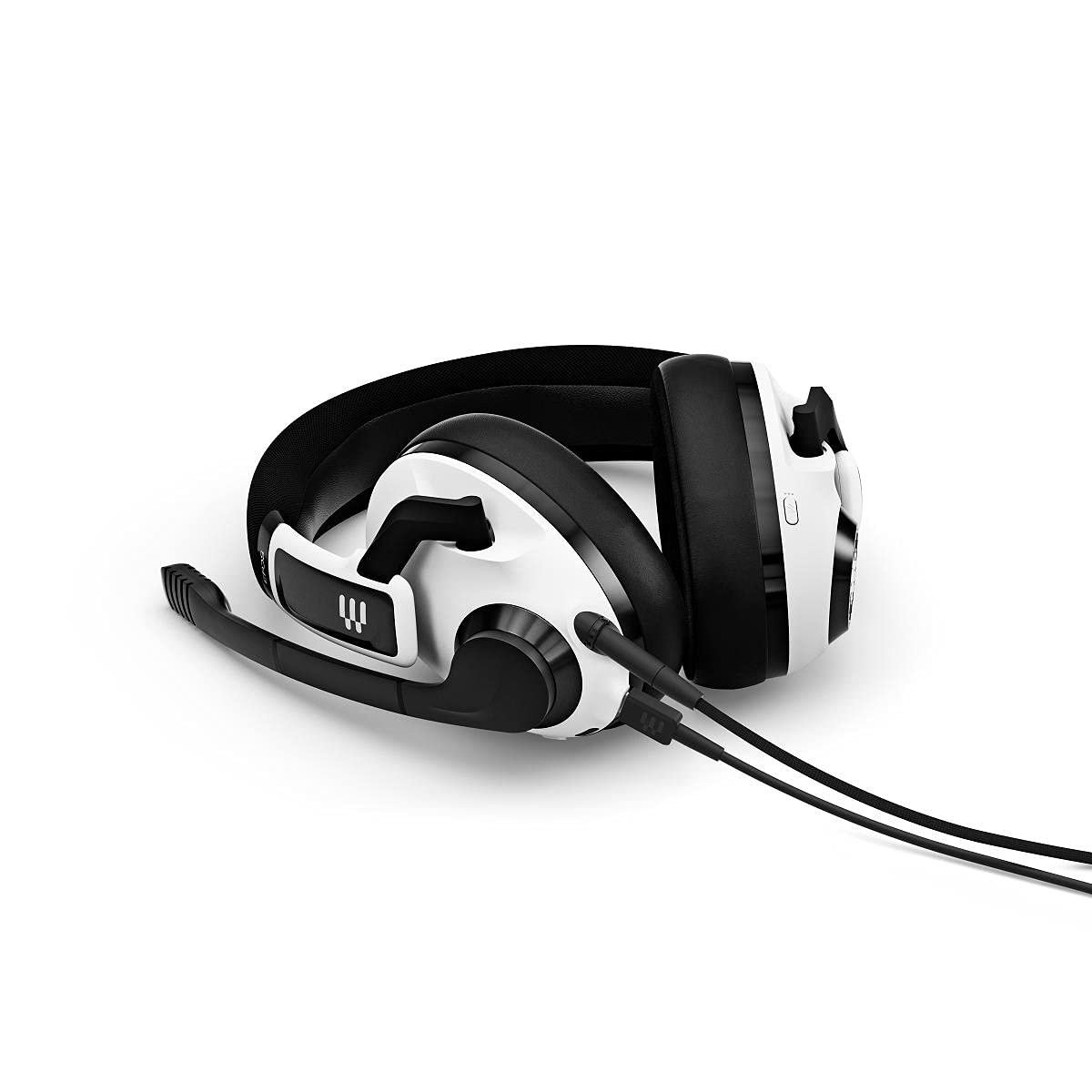 EPOS H3 Hybrid Wireless Gaming Headset with Bluetooth - USB-A & 3.5mm Dual Connectivity - Noise Cancelling Mic - Lightweight Design for PC, PS5, Xbox, Switch - Long Battery Life for All-Day Gaming - Perfect for Esports, Streaming & Work Calls (White)