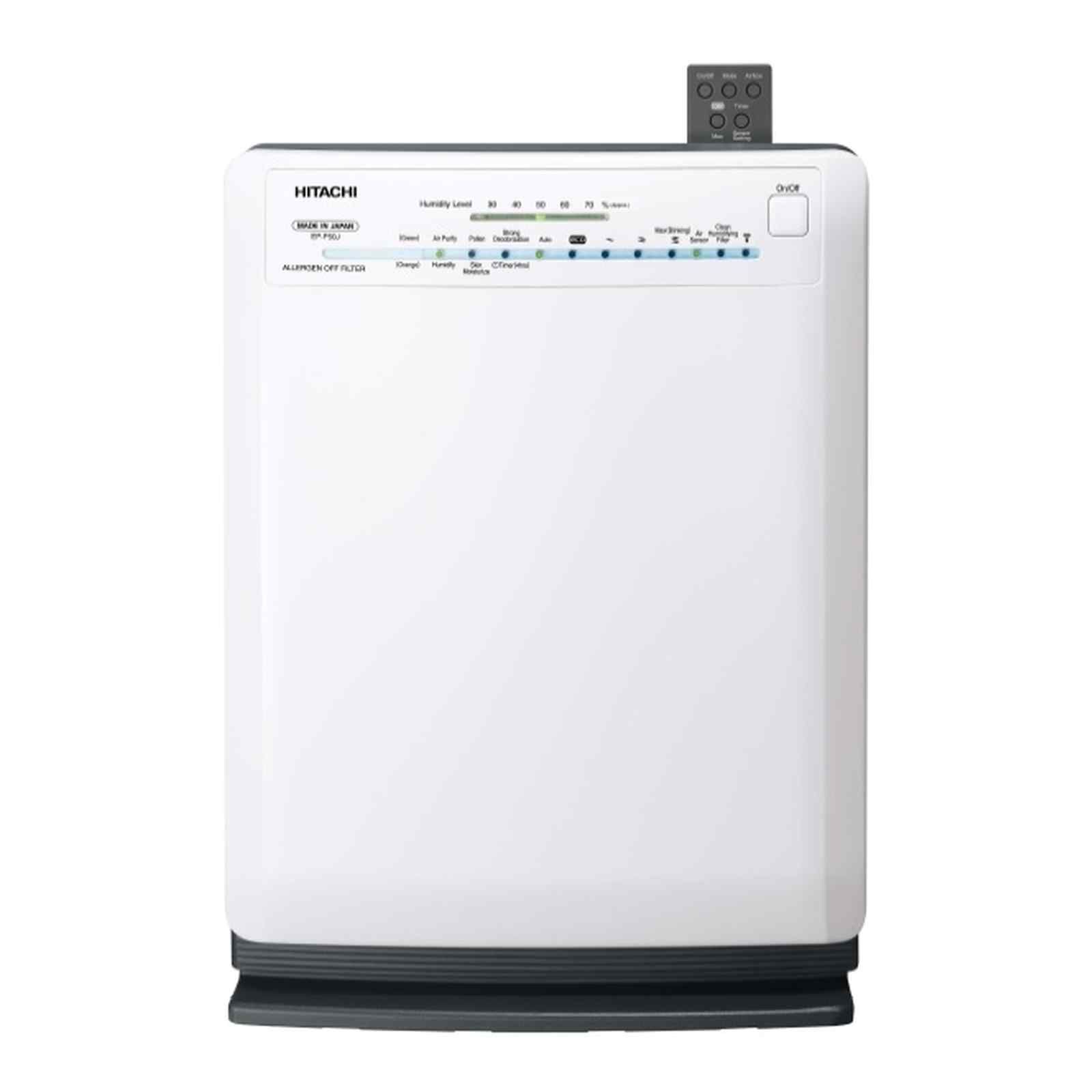 Hitachi EPP50J Air Purifier & Humidifier - 2-in-1 HEPA Filter for Clean Air & Optimal Humidity - Perfect for Bedrooms, Offices & Allergies Relief