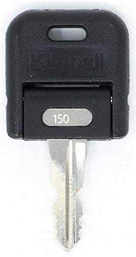Kimball Office 150 Double-Sided Replacement Keys (2-Pack) - Compatible with File Cabinets & Storage Drawers - Secure Document Organization Solution