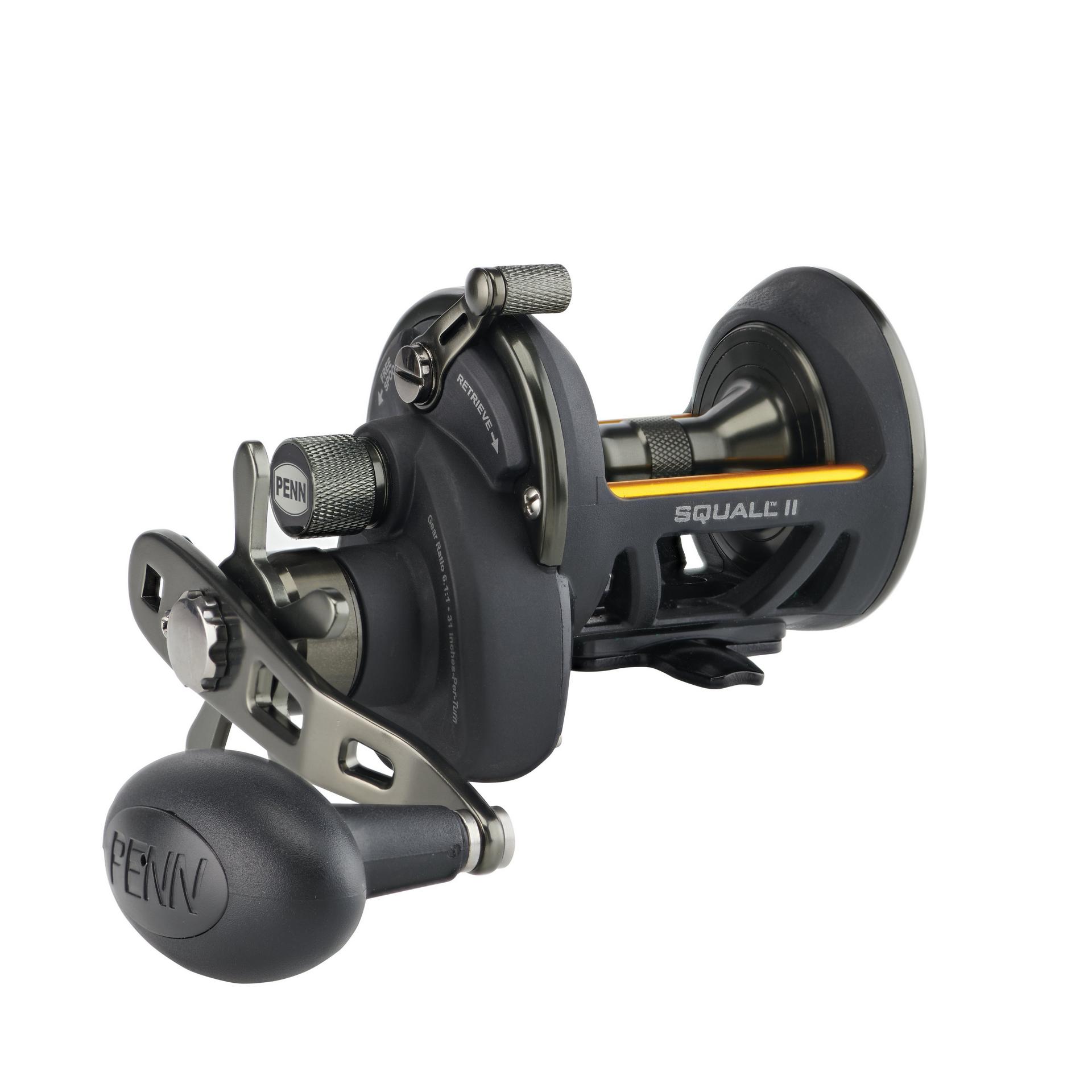 Squall® II Star Drag Casting Special Conventional Reel - Saltwater & Freshwater Fishing Reel for Surf, Pier, and Offshore Angling