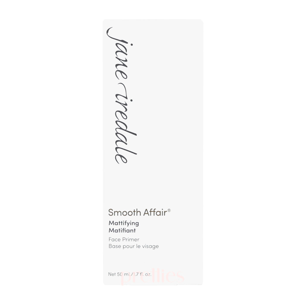Jane Iredale Smooth Affair Facial Primer - Mattifying Makeup Base for Oily Skin, 50ml | Oil-Control & Pore Minimizing Primer for Flawless Makeup Application | Perfect for Daily Use & Special Occasions