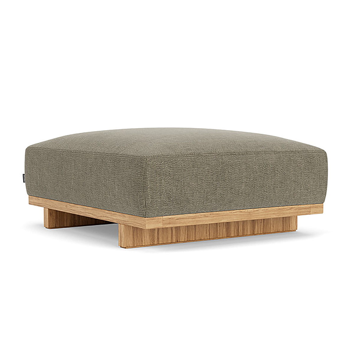 Aya Velvet Ottoman Stool with Storage - Solid Oak Wood, Soft Velvet Upholstery, Round Footrest for Living Room, Bedroom & Office - Perfect for Extra Seating & Stylish Home Decor