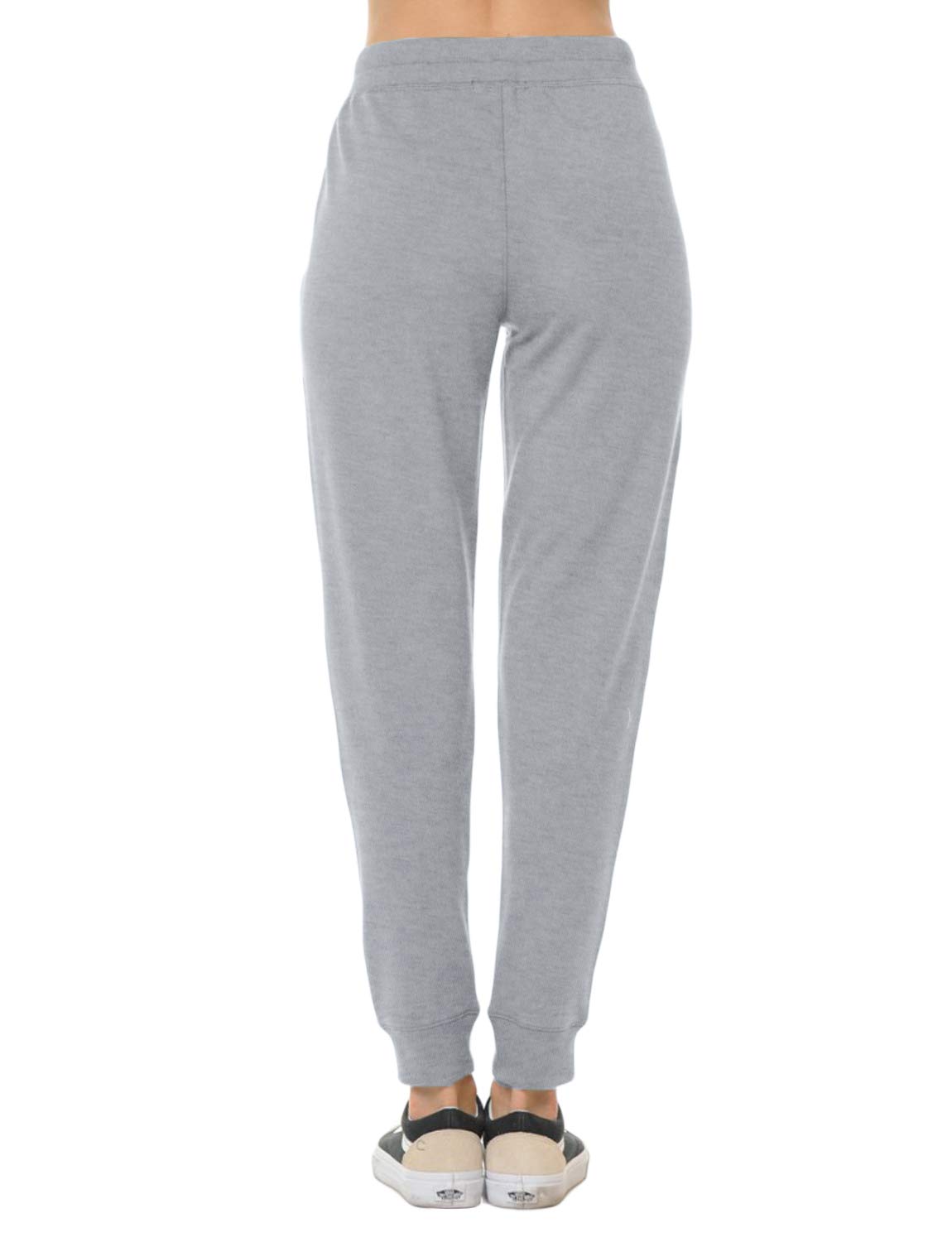 NE PEOPLE Women's High-Waisted Yoga Pants - Soft Cotton Workout Joggers with Pockets for Gym, Running, Lounge & Travel (S-3XL) - Perfect for Yoga, Pilates, Home Workouts & Casual Wear