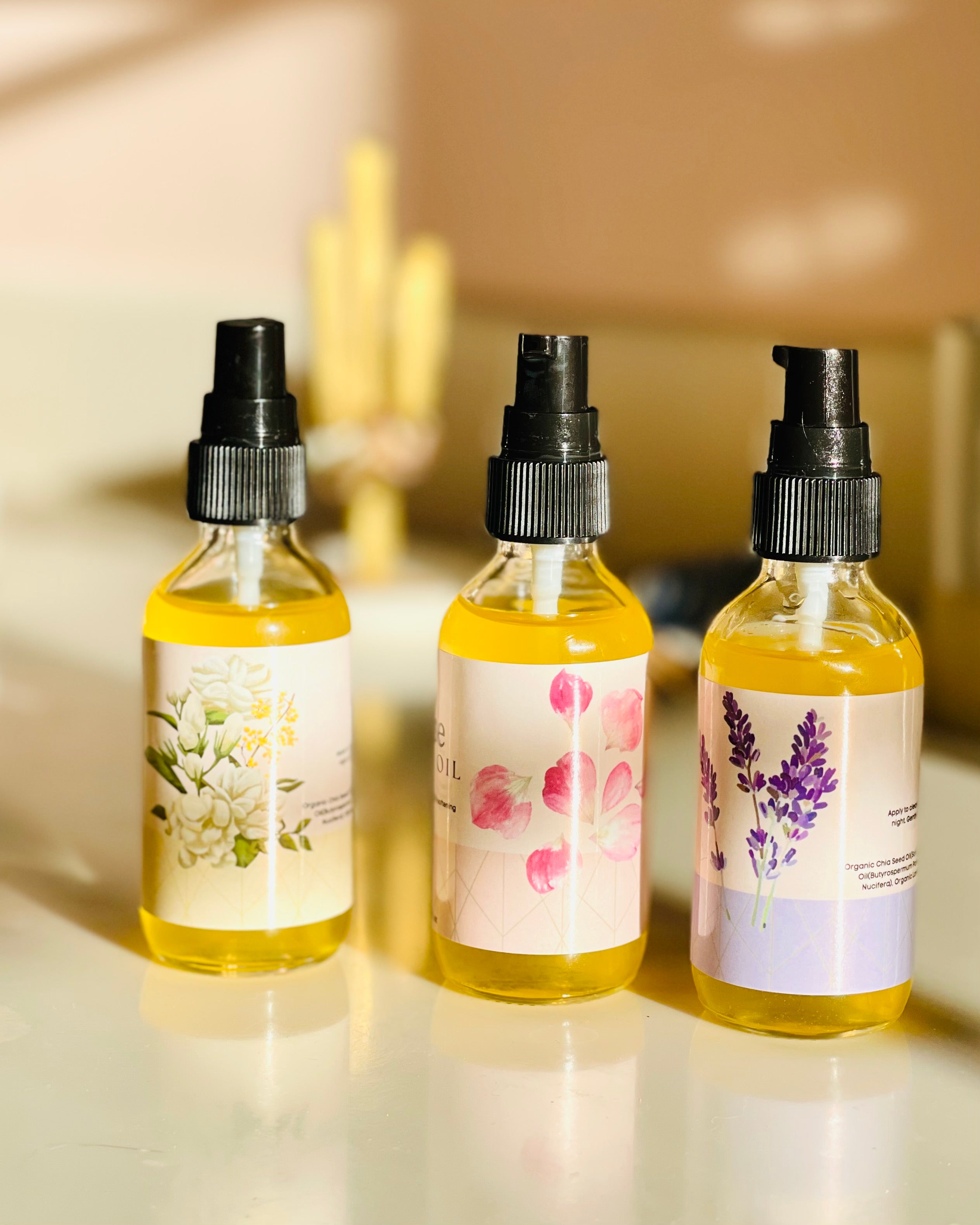 Natural Rose Body Oil Elixir - Hydrating & Nourishing Skin Care for Dry Skin | Perfect for Massage, Aromatherapy & Daily Moisturizing