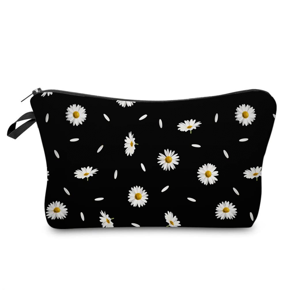 Deafun Small Makeup Bag for Women - Waterproof Travel Cosmetic Pouch with Zipper, Toiletry Organizer (Perfect for Gym, Vacation & Daily Use) - Model 52366