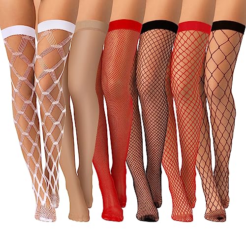 Black, White, Red, Nude