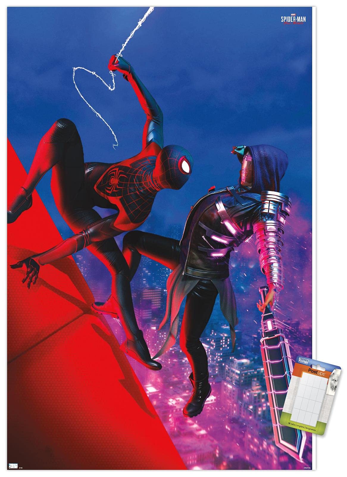 Marvel's Spider-Man: Miles Morales Fight Scene Wall Poster - 22.4