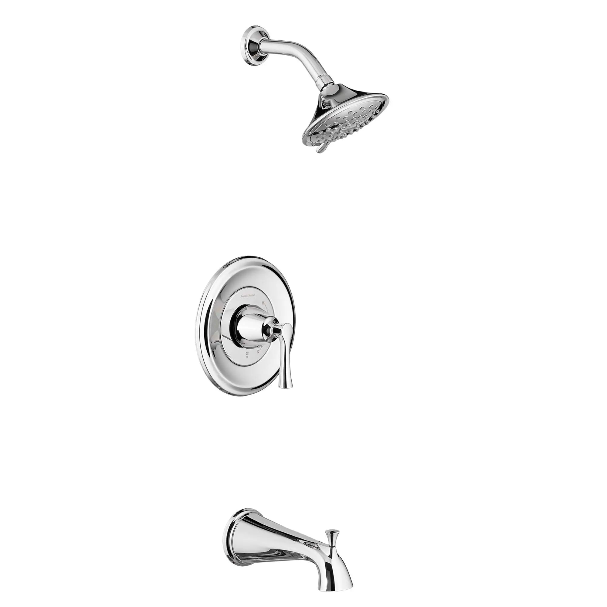 2.5 GPM Luxury Tub and Shower Trim Kit with 3-Function Showerhead & Lever Handle - Perfect for Bathroom Renovation & Spa-Like Shower Experience
