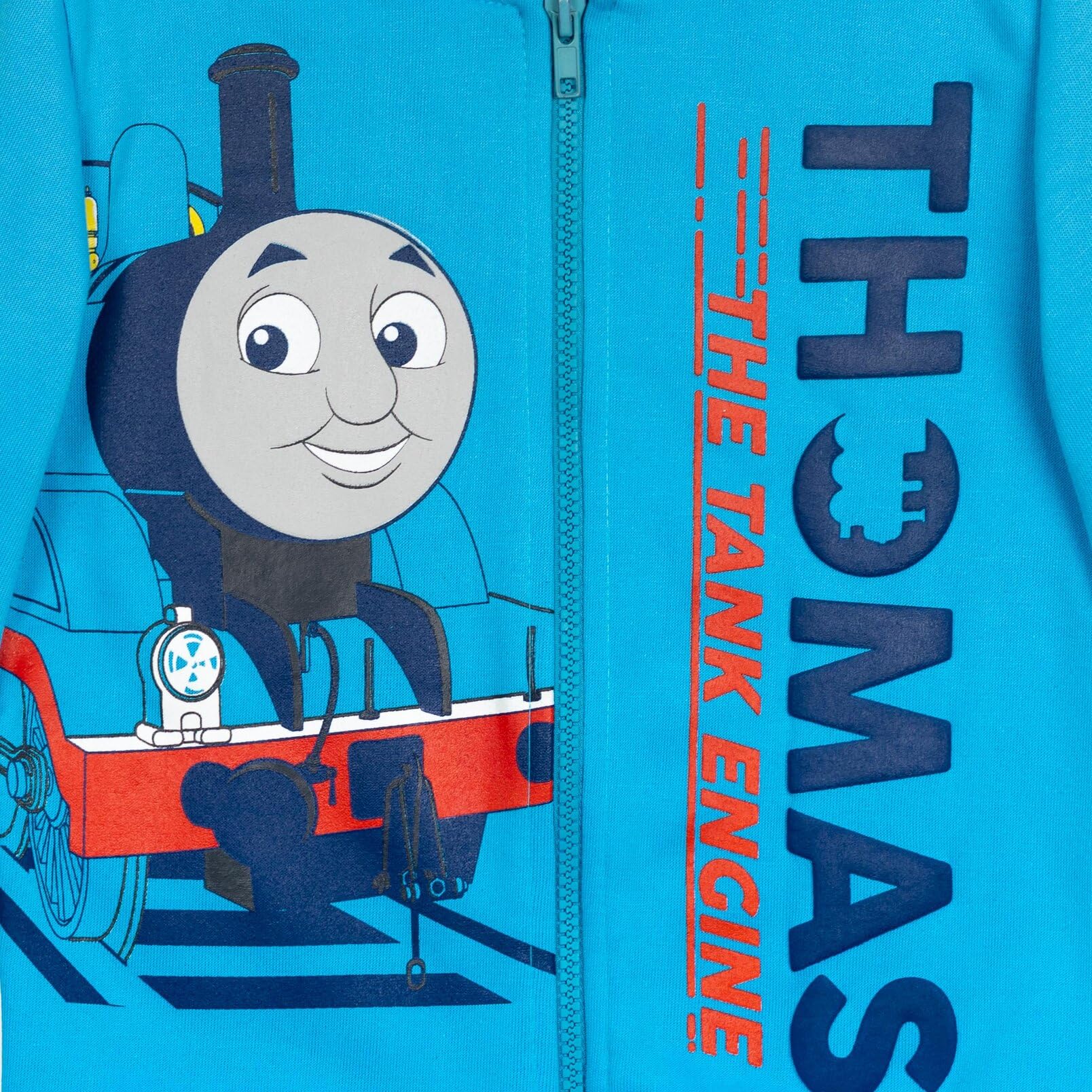 Thomas & Friends Fleece Zip-Up Hoodie for Toddlers & Kids - Cozy Winter Wear for Playdates & Outdoor Adventures