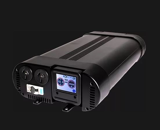2000W Pure Sine Wave Power Inverter 12V to 110V - Car & Home Use for RV, Camping, Emergency Backup Power