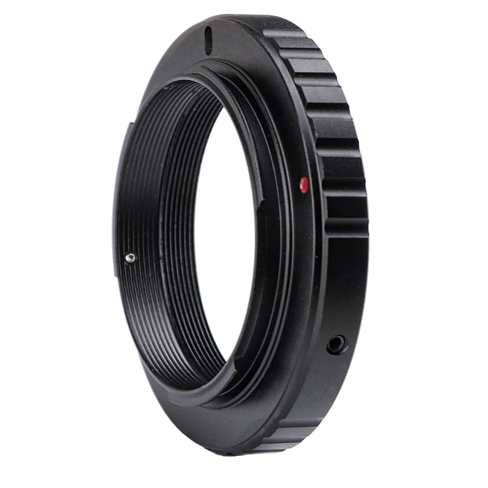Nikon M42 T-Ring Adapter for DSLR Cameras - Durable Aluminum Mount for Astrophotography - Capture Stunning Night Sky & Landscape Photos