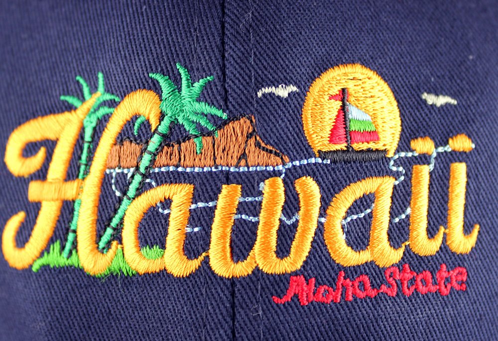 Hawaii Aloha State Embroidered Diamond Head Baseball Cap - Stylish Sun Hat for Beach, Travel & Outdoor Adventures