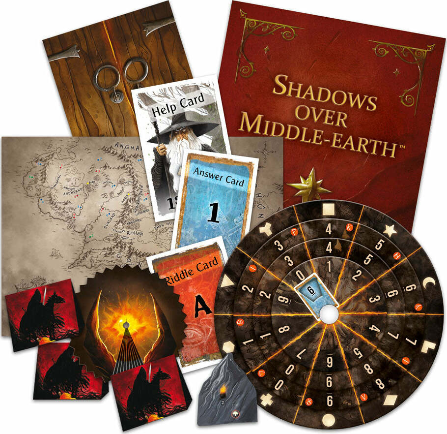 The Lord of the Rings: Shadows Over Middle Earth Board Game - Strategy Adventure Game for Adults & Teens - Perfect for Game Nights & Fantasy Fans