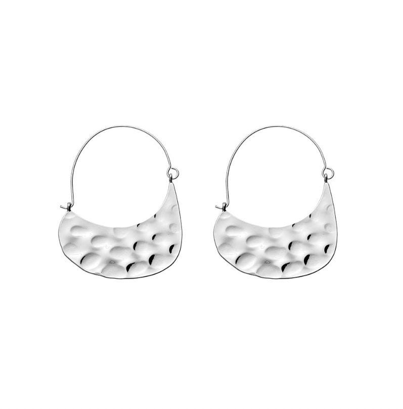 Hoop Earrings for Women - Sterling Silver Dangle Hoop Earrings - Elegant & Lightweight Jewelry for Everyday Wear, Parties & Gifts