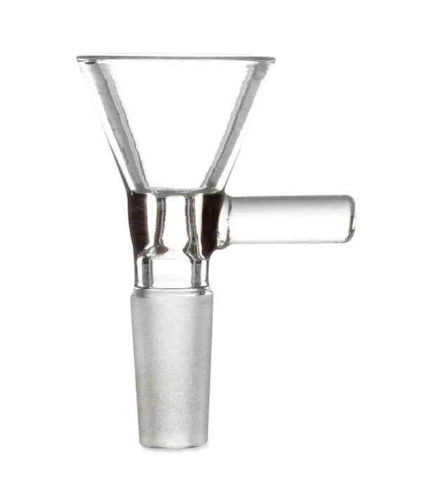 14mm Male Glass Bowl with Handle - Durable Smoking Accessory for Bongs, Pipes & Water Pipes - Perfect for Home Use & Social Gatherings