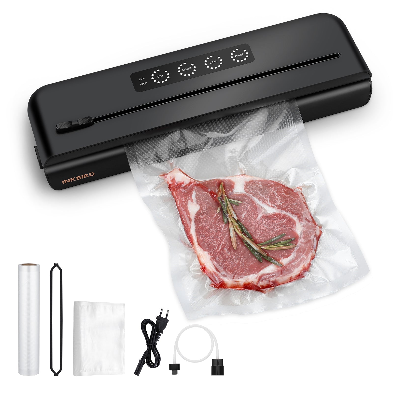 IVS 011 Vacuum Sealer Machine for Food Preservation | Airtight Kitchen Appliance for Meal Prep, Sous Vide & Freezer Storage