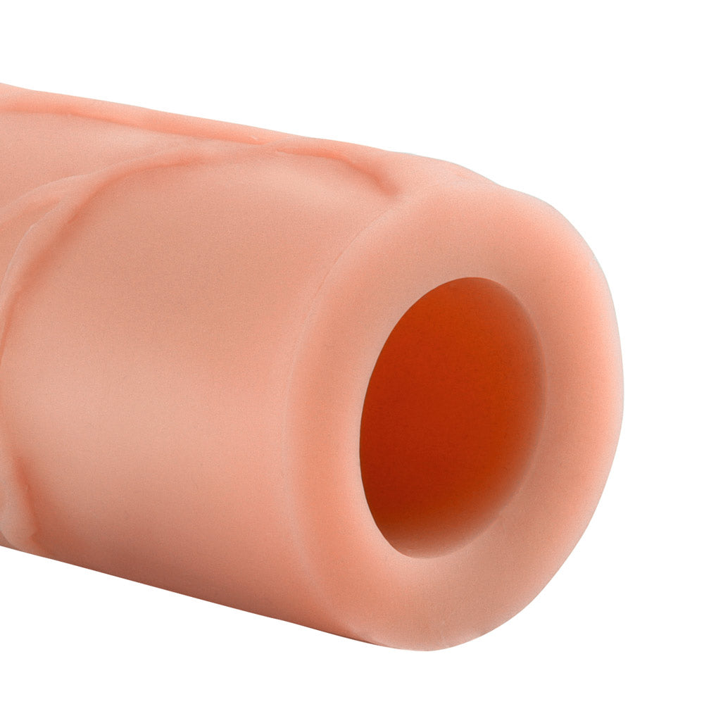 Fantasy X Tensions Perfect 2 Firm Tip Penis Extension Sleeve - Realistic Male Enhancement for Couples Play & Enhanced Pleasure - Perfect for Spicing Up Your Intimate Moments & Role Play Scenes