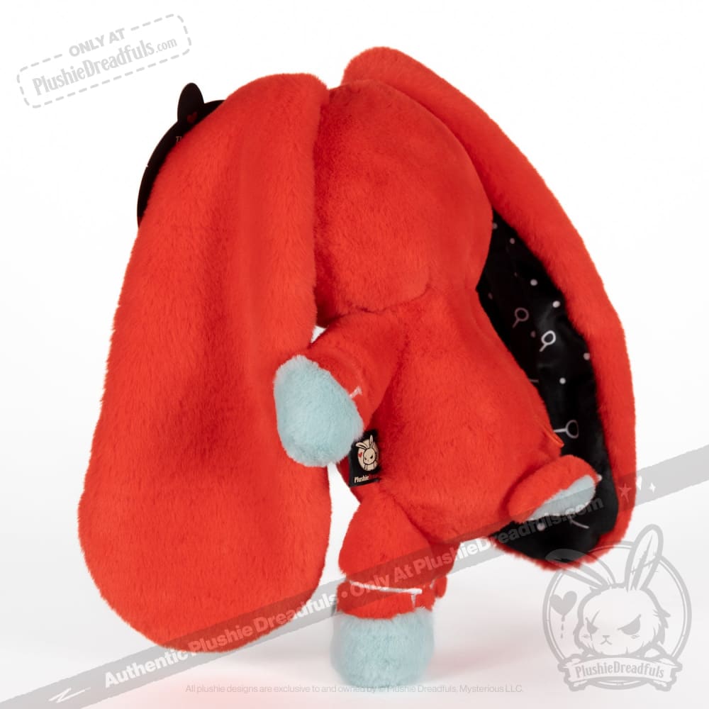 Plushie Dreadfuls Substance Use Disorder Bunny - Soft Stuffed Animal Toy for Mental Health Awareness & Comfort | Perfect for Therapy, Support Gifts, and Emotional Healing
