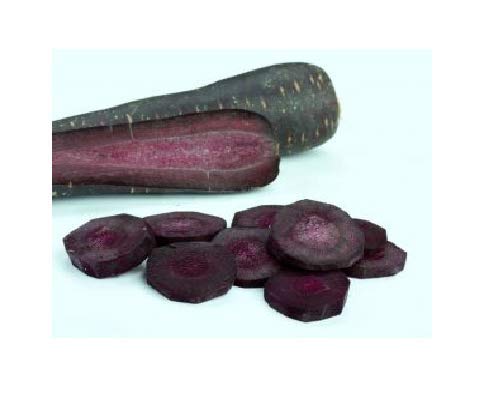 Black Nebula Carrot Seeds - 100, 200, 400, 1000 Count - Rare Colorful Heirloom Vegetable Seeds for Home Gardening & Organic Farming