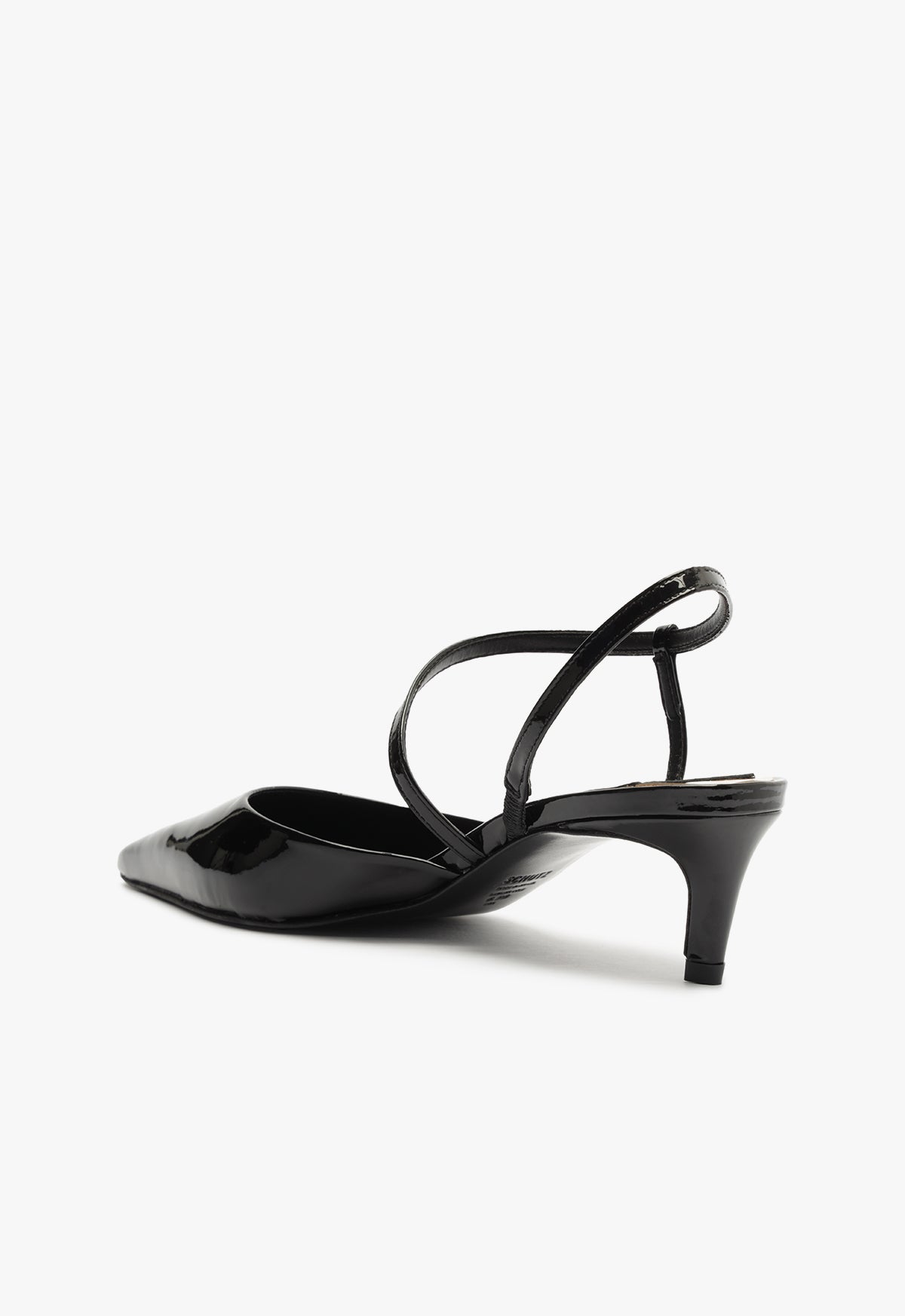 Annie Mid Patent Leather Pump - Low Heel 2.5