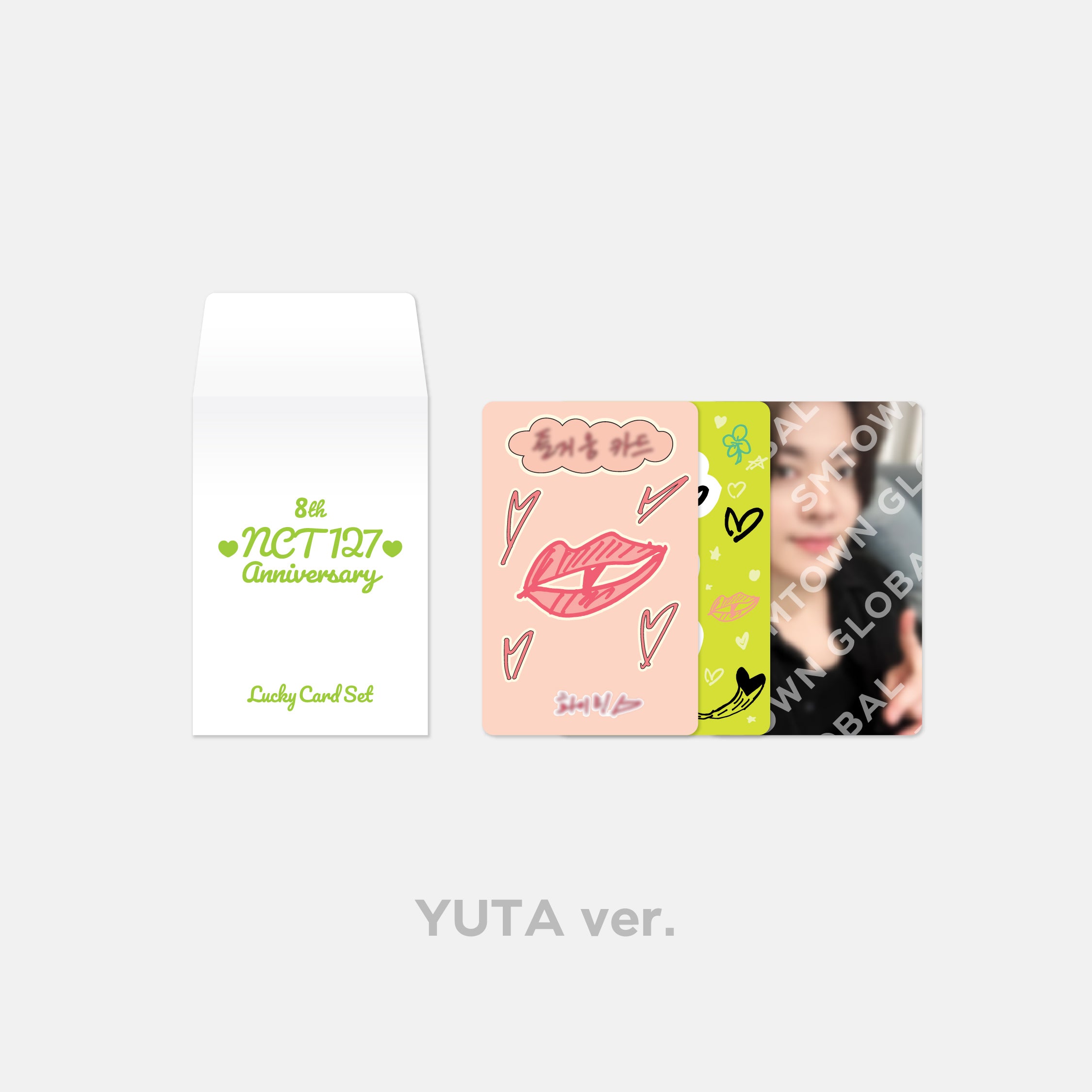 NCT 127 8th Anniversary Lucky Card Set - Limited Edition K-Pop Collectible Merchandise for Fans | Perfect for Album Collections, Birthday Gifts & Fan Events