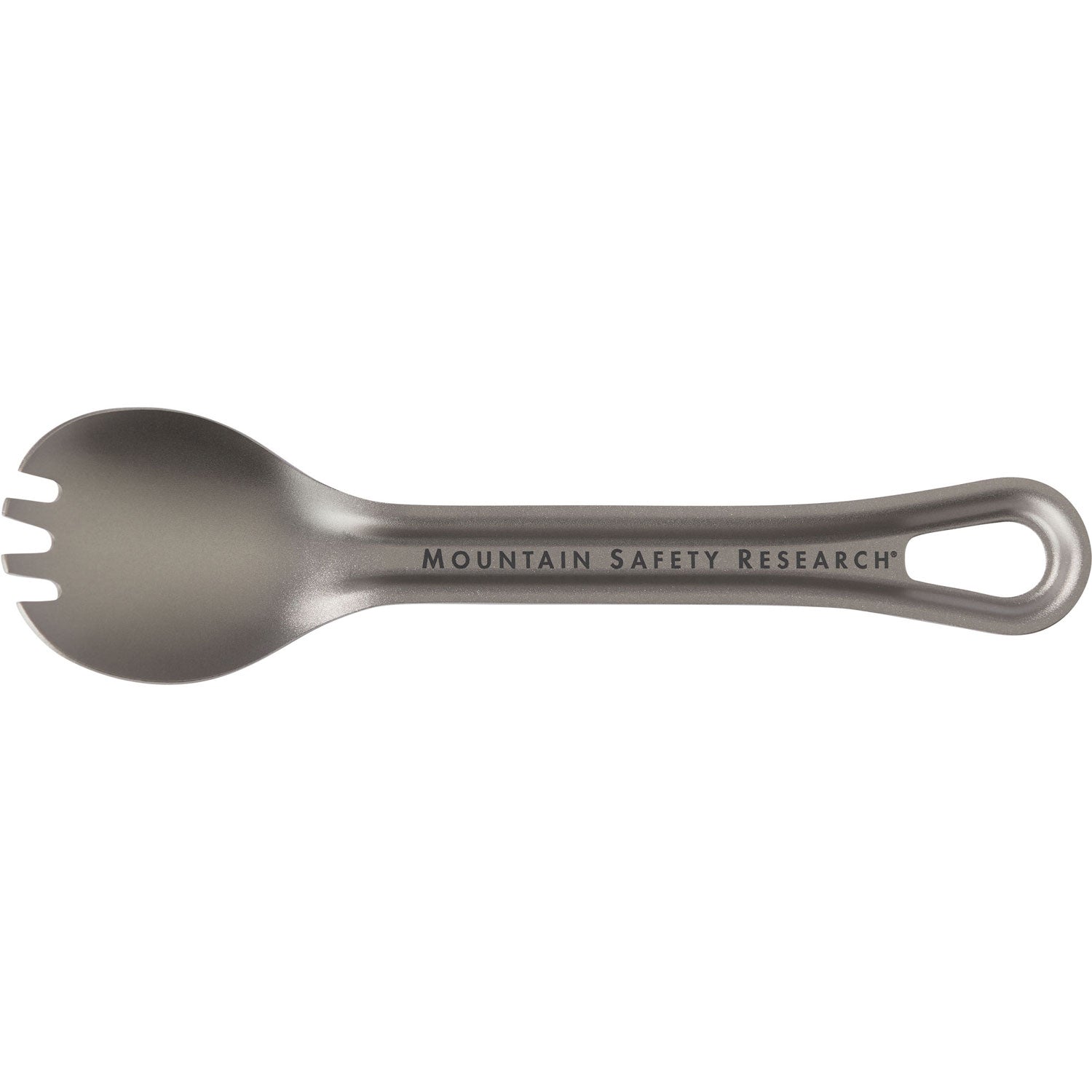 MSR Titan Spork - Lightweight Camping Spoon Fork Combo for Backpacking, Hiking & Outdoor Adventures | Durable Titanium Eating Utensil for Travel, Picnics & Survival Gear