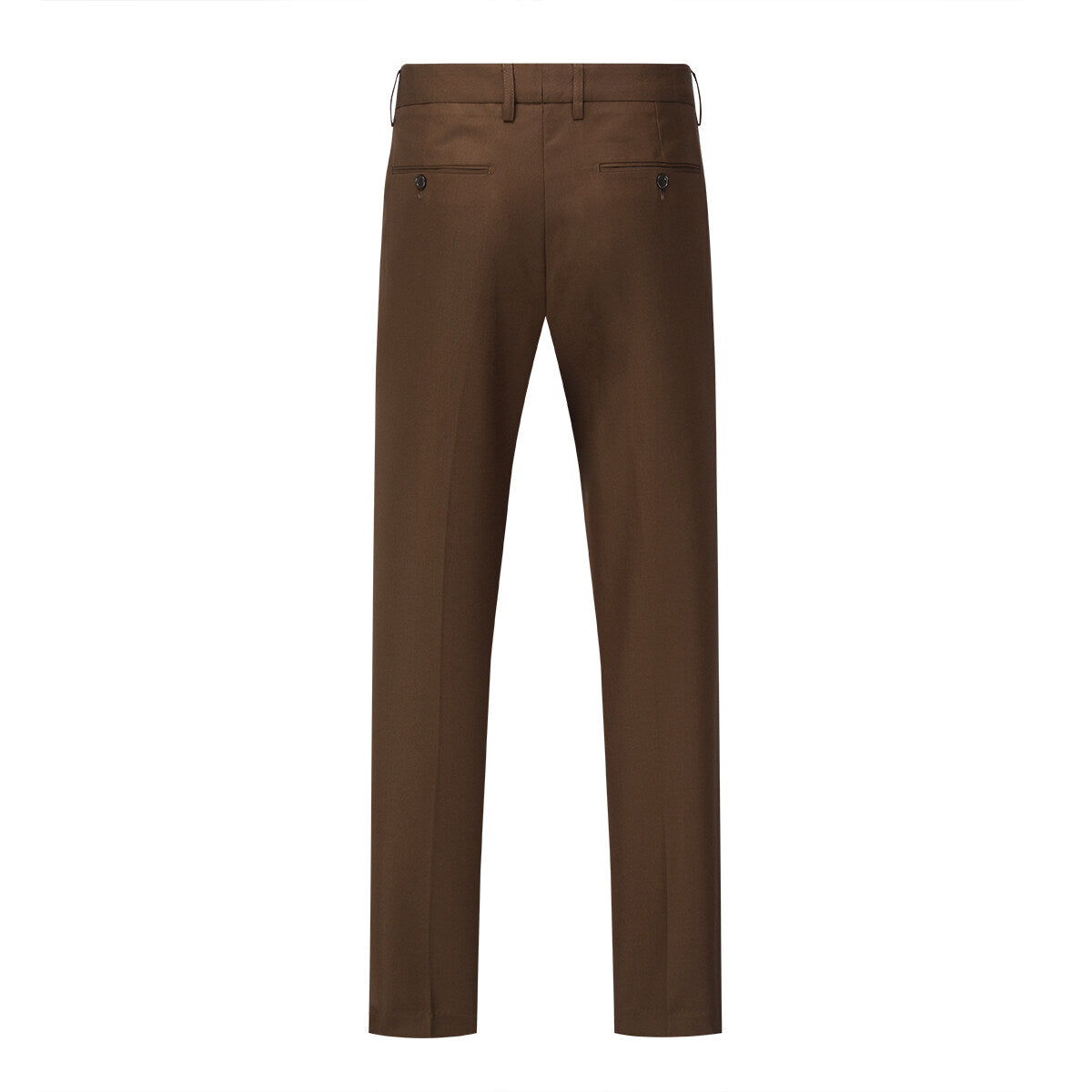 3-Piece One-Button Formal Suit in Dark Coffee - Premium Men's Business Attire for Weddings, Office & Special Occasions