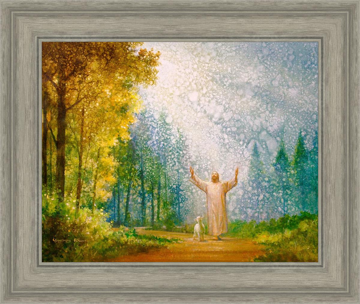 Oh My Father by Yongsung Kim - Heartwarming Father's Day Gift, Home Decor Art Print for Living Room & Office