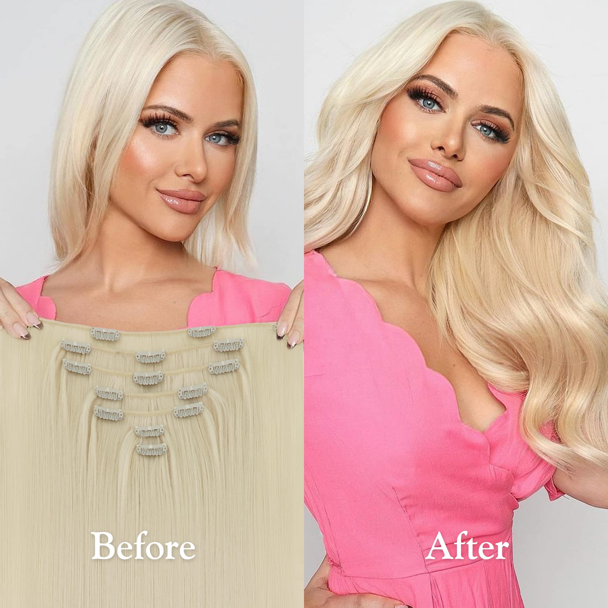 Persephone Clip in Hair Extensions for Women - 20