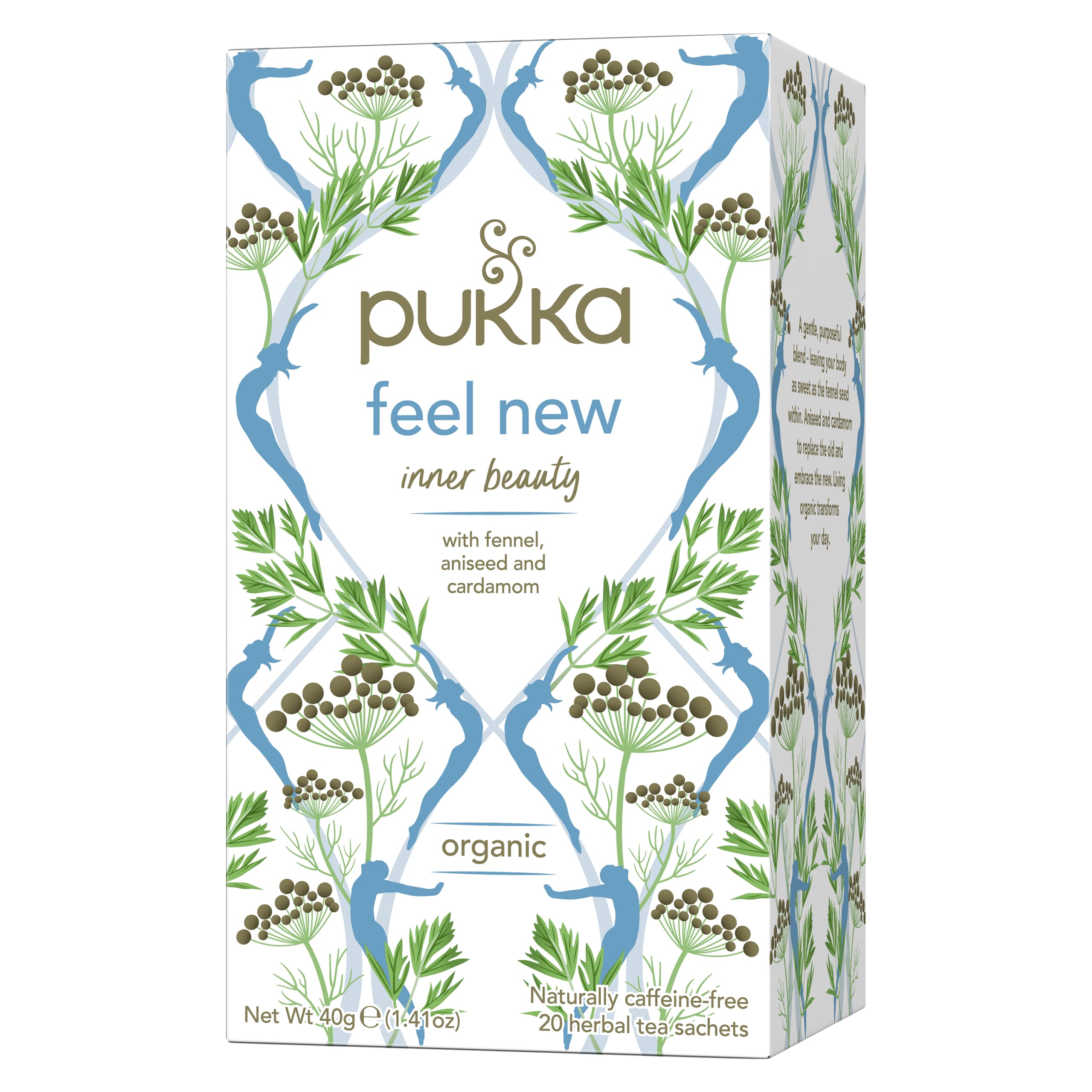 Organic Pukka Herbal Detox Tea - 20 Tea Bags | Natural Cleansing Blend for Daily Wellness & Relaxation | Perfect for Morning Rituals & Evening Wind-Down