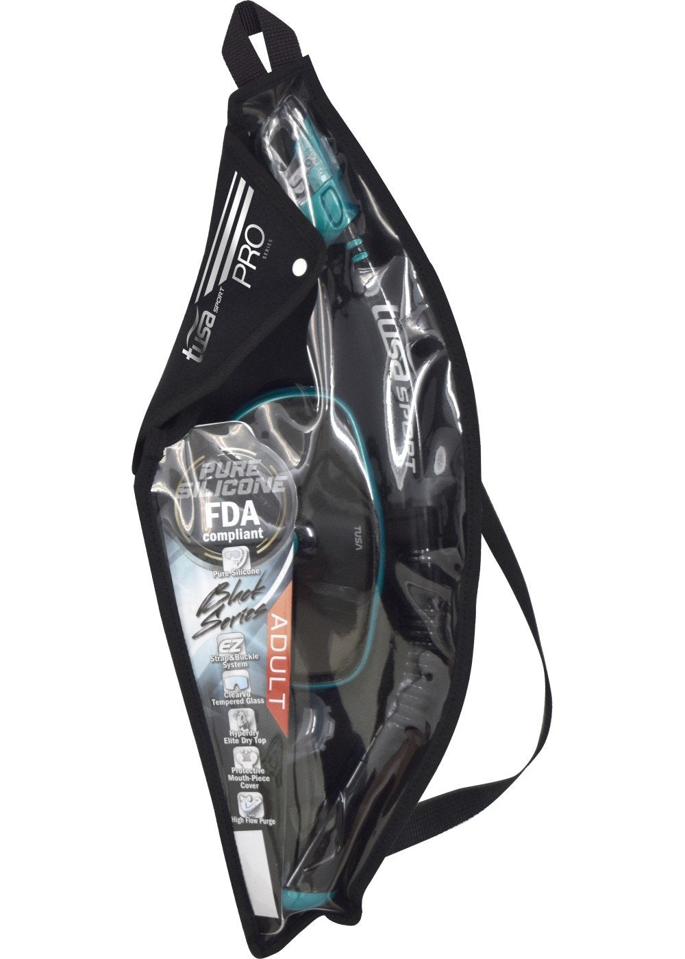 Tusa Serene Mask and Snorkel Set - Premium Scuba Diving Gear for Snorkeling, Swimming & Underwater Adventures - Comfortable & Anti-Fog Design for Ocean, Beach & Pool Activities